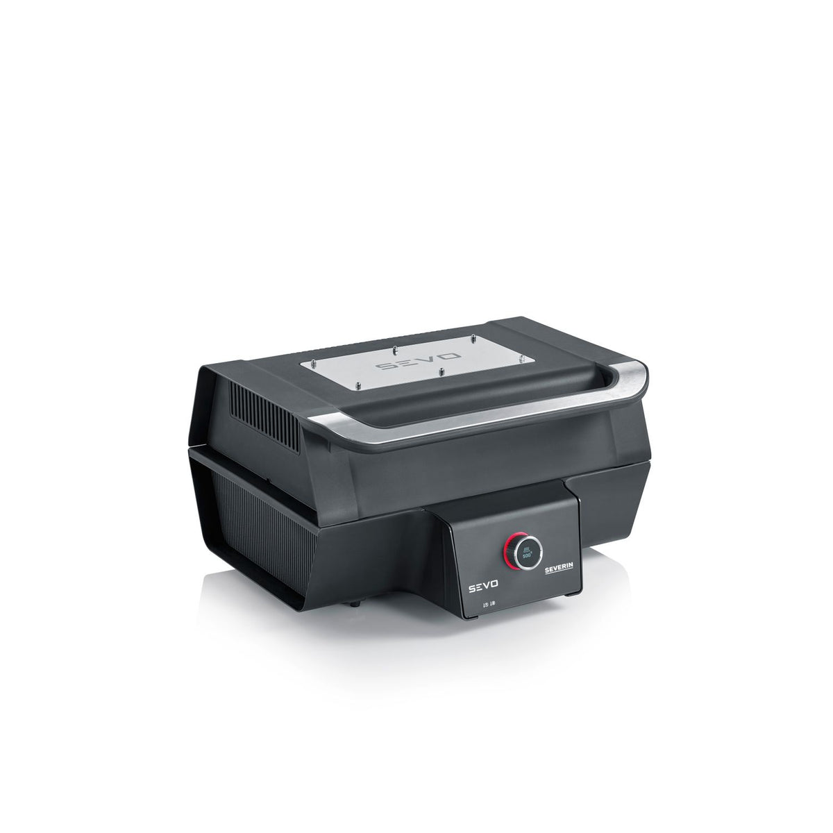 Grill elektryczny Severin Sevo GT Black Pg 8106 z cyfrowym wyświetlaczem OLED(Por omisión)