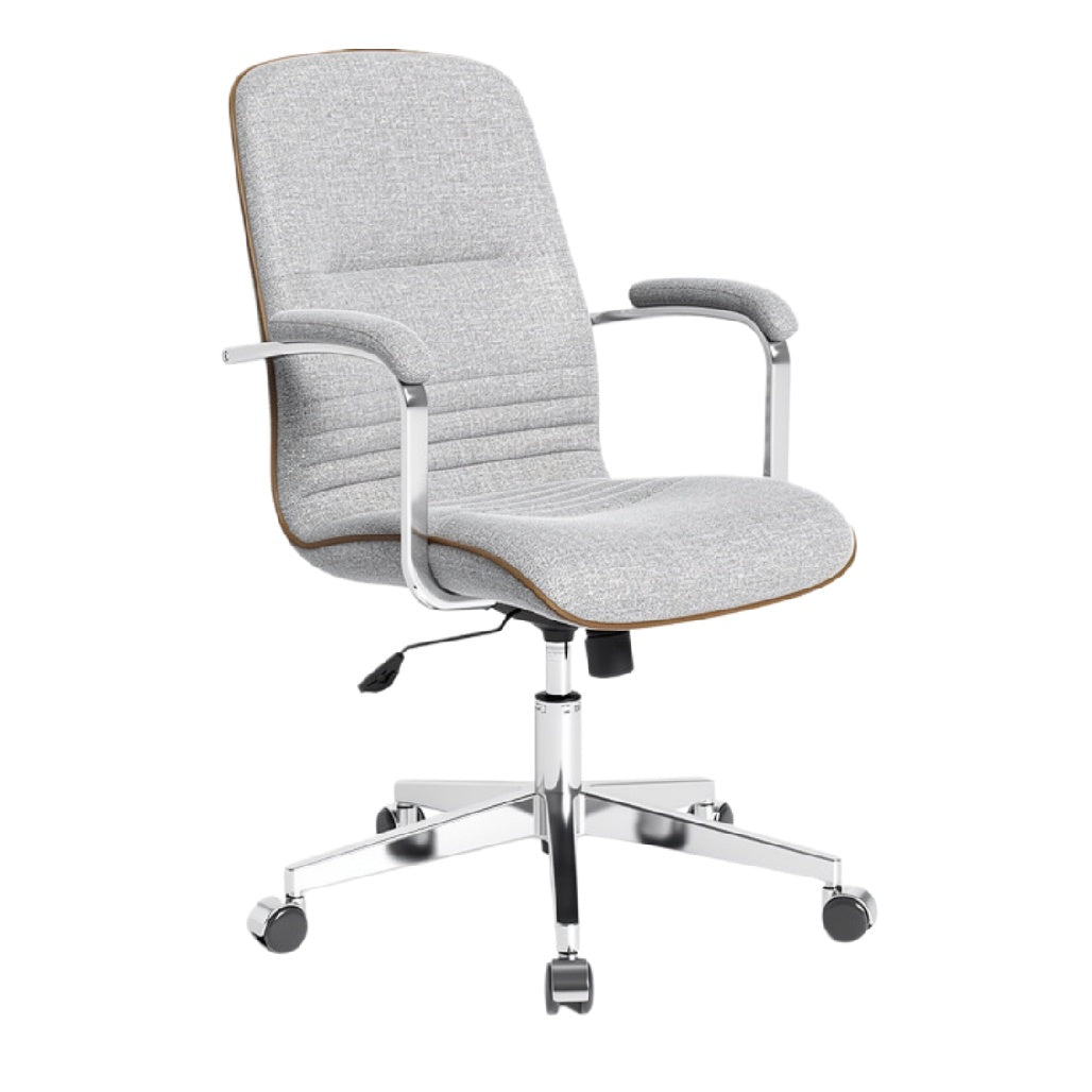 **Ergonomiczny Fotel Biurkowy z Regulacją Wysokości i Kółkami**